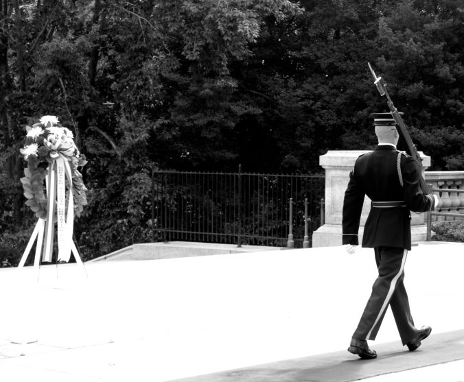 washington dc arlington national cemetery guard at the tomb of the unknown soldier 6