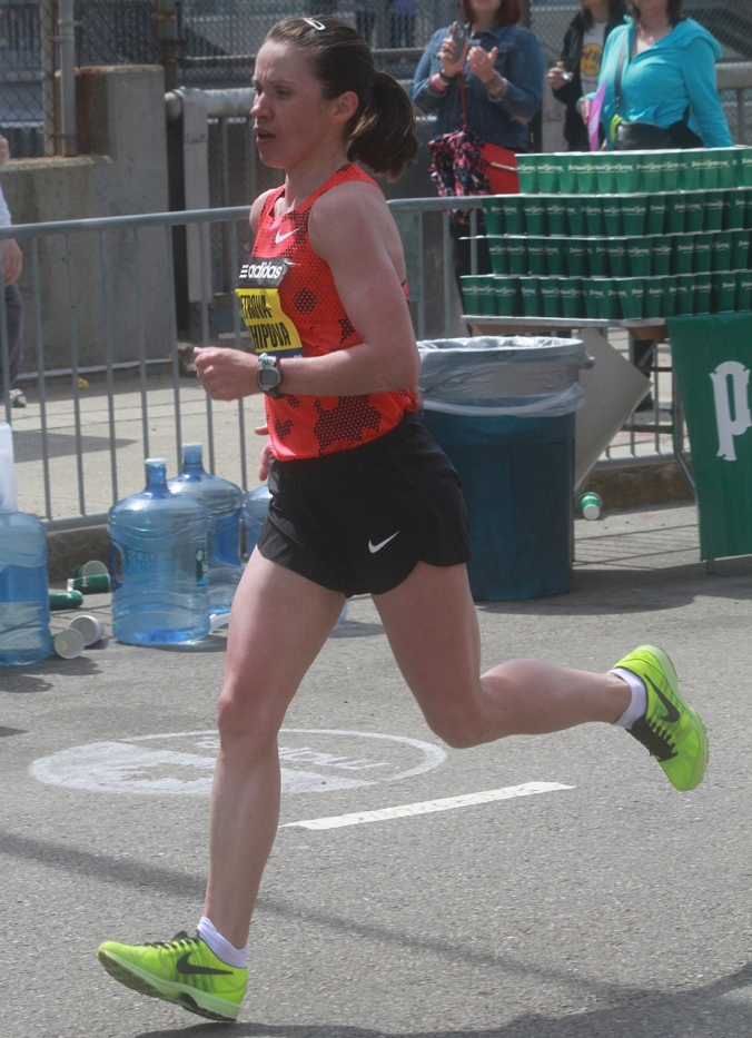boston marathon april 21 beacon street elite runners Tatiana Petrova Arkhipova