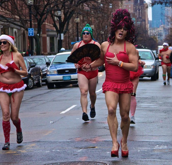 boston boylston street santa speedo run december 6 2014 70