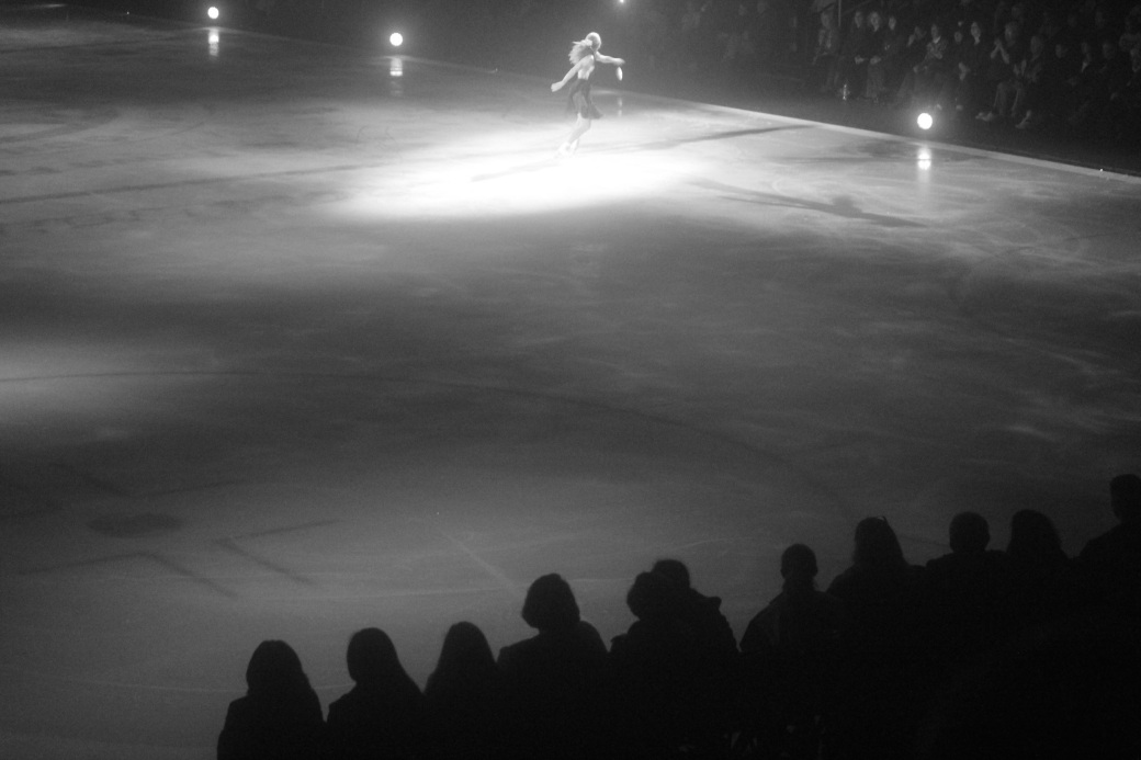 providence dunkin donuts center stars on ice march 14 2015 joannie rochette black white audience