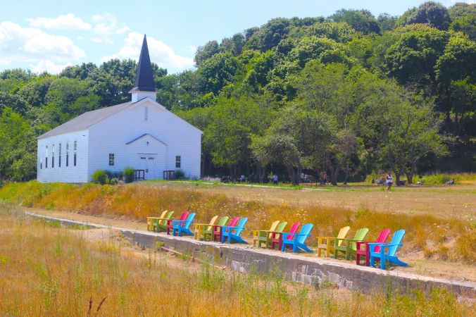 boston peddocks island chairs chapel