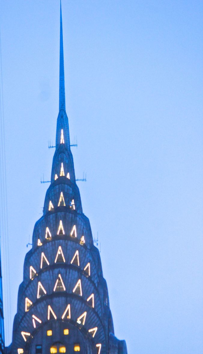 new york city chrysler building spire